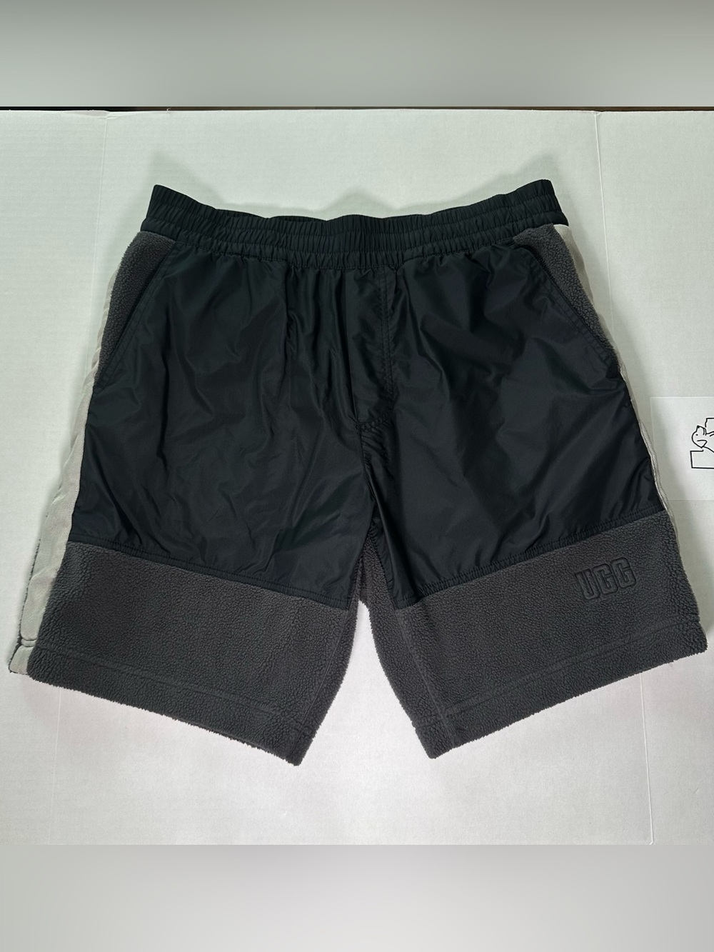 UGG Men’s Max Ugg-Fluff Sport Shorts Elastic Drawstring Waist Athleisure
